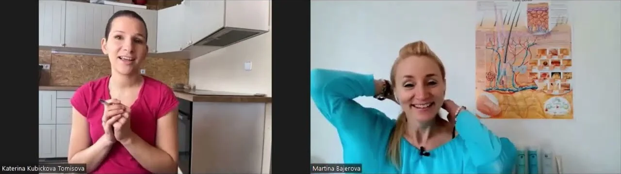 Martina Bajerová a&nbsp;Kateřinka Kubíčková Tomisová při rozhovoru o&nbsp;čištění pleti
